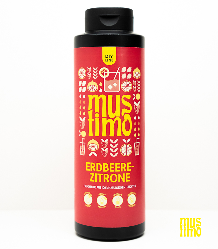 Mustimo Erdbeere-Zitrone 1.000ml